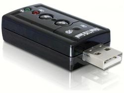 DeLock Εξωτερική USB Κάρτα Ήχου 7.1 61645