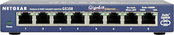 NetGear GS108GE Unmanaged L2 Switch with 8 Gigabit (1Gbps) Ethernet Ports