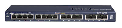 NetGear Unmanaged L2 Switch with 16 Gigabit (1Gbps) Ethernet Ports