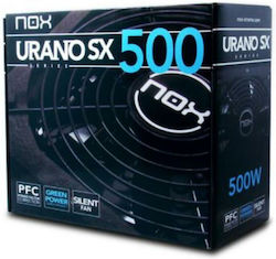 NOX Urano SX500 500W Negru Sursă de Alimentare Calculator Complet cu fir