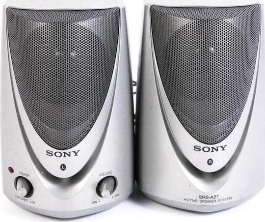 Sony SRS-A27 Компютърни тонколони 2.0 в Сив цвят