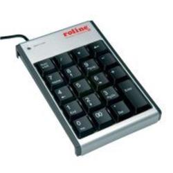 Roline Numeric Keyboard USB Tastatură numerică Argint