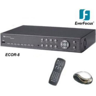 Видеорегистратор everfocus ecor 8d2 как сделать удаленный просмотр с телефона