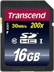 Transcend Premium 200x SDHC 16GB Klasse 10 UHS-I