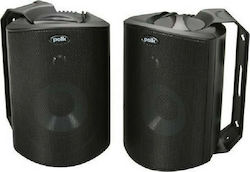 Polk Audio Passive Wall-mounted Speakers 80W Atrium4 (Pair) 14.5x17x21.9cm Black