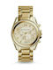 Michael Kors Blair Uhr Chronograph mit Gold Metallarmband