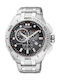 Citizen Watch Chronograph Eco - Drive with Silver Metal Bracelet