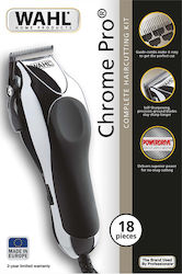 Wahl Professional Chrome Pro 79524-216 Επαγγελματική Κουρευτική Μηχανή Ρεύματος Ασημί