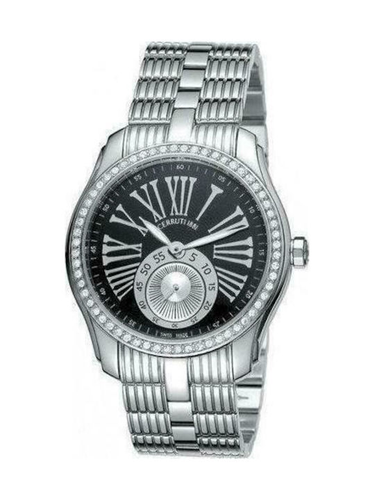 Cerruti CT100302X05 Watch with Silver Metal Bra...