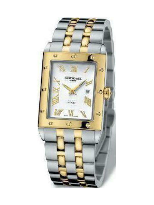 Raymond Weil 5381-STP-00308 Ceas cu Argintiu Brățară Metalică 5381-STP-00308