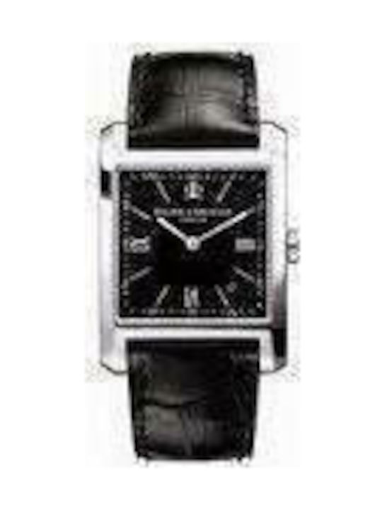 Baume & Mercier MOA08678 Ρολόι Μπαταρίας με Δερμάτινο Λουράκι