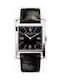 Baume & Mercier Herrenuhr 40mm Batterie mit Schwarz Lederarmband