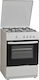 Robin Aragaz cu Gaz Lichefiat 62lt cu Plite pe Gaz Lichefiat L60cm. White
