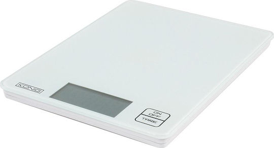 Konig HC-KS 13 Digital Kitchen Scale 1gr/5kg White