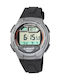 Casio W-734-1AVDF Цифров Часовник Батерия с Черно Каучукова каишка W-734-1AVDF