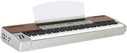 Suzuki Electric Stage Piano SS-88 with 88 Semi-Weighted Keys Built-in Speakers and Connection with Headphones Dark Rosewood