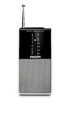 Philips AE1530 Φορητό Ραδιόφωνο Μπαταρίας Μαύρο