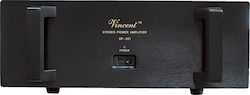 Vincent SP-331 Hibrid Amplificator de putere Amplificator Hi-Fi Stereo 300W/4Ω 150W/8Ω Negru