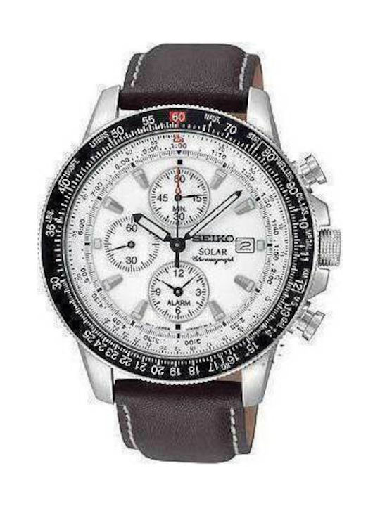 Seiko solar leather strap deals