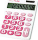 Milan Calculator 8 Digits in White Color 1pcs