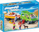 Playmobil Family Fun Van with Boat and Trailer for 4-10 years old