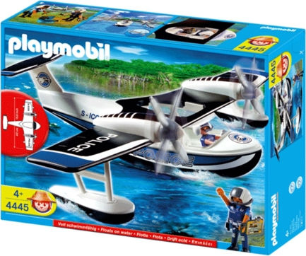 Playmobil Action Police Seaplane for 4+ years old