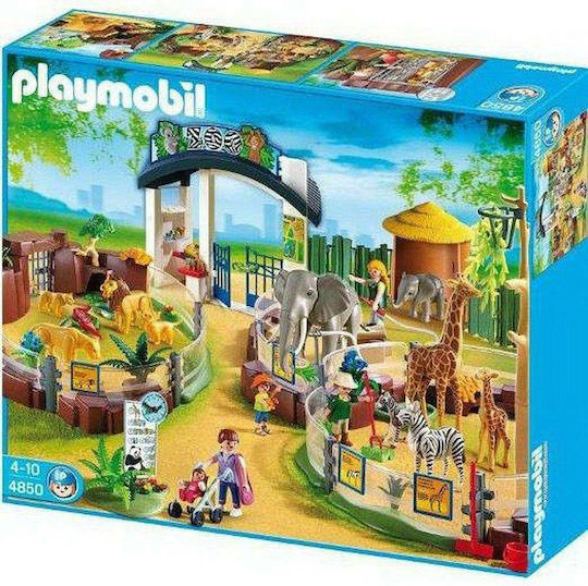 Playmobil Großer Zoo mit Tieren aus Afrika für 4-10 Jahre