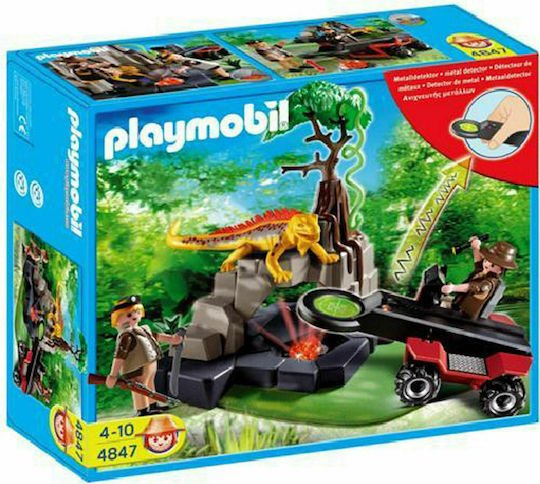Playmobil Treasure Hunter with Metal Detector for 4-10 years old