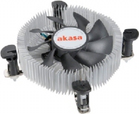 Akasa AK-CCE-7106HP Low Profile CPU Cooling Fan for 1200/775/115x Socket Silver