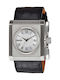 Marc Ecko Watch Chronograph Battery with Black Leather Strap