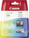 Canon PG-540/CL-541 Πακέτο 2 Μελανιών Εκτυπωτή InkJet Πολλαπλό (Color) / Μαύρο (5225B006)