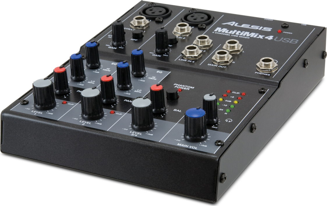 Alesis multimix 4 usb обзор