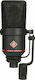 Neumann Condenser XLR Microphone TLM 170 R Shock Mounted/Clip On for Voice Black