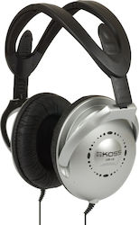 Koss UR18 Wired Over Ear Headphones Silver