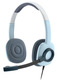 Logitech Auf dem Ohr Multimedia-Headsets mit Mikrofon und Verbindung 3,5 mm Klinke 981-000377