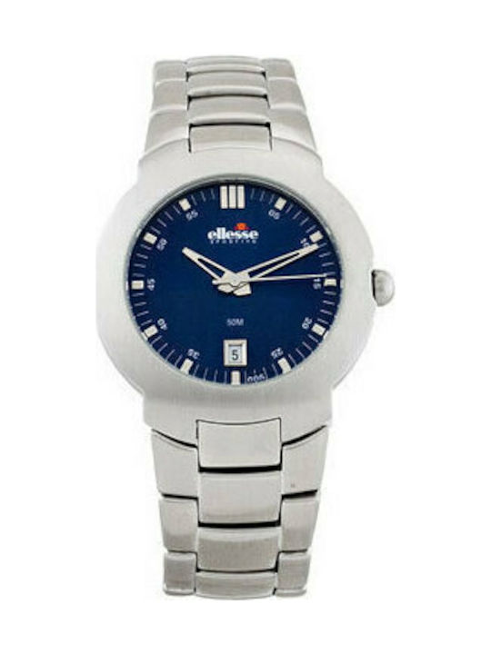 Ellesse Uhr Batterie mit Silber Metallarmband 03-0245-006