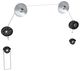 Brateck LED-01X Βάση Τηλεόρασης Τοίχου έως 70" και 50kg