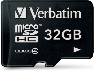 Verbatim microSDHC 32GB Clasa 4 U1