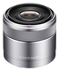 Sony Crop Camera Lens 30mm f/3.5 Standard / Macro for Sony E Mount Silver