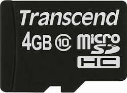 Transcend microSDHC microSDHC 4GB Clasa 10