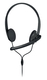 Microsoft LX-1000 На ушите Мултимедийни слушалки с микрофон в Черен цвят