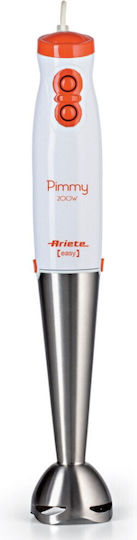 Ariete Ръчен Блендер с Аноскидостова Пръчка 200W Бяло/Оранжево