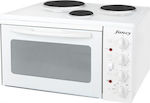 Fancy Electric Countertop Oven 31lt with 3 Burners