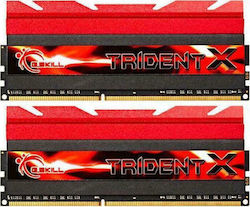 G.Skill TridentX 16GB DDR3 RAM with 2 Modules (2x8GB) and 2400 Speed for Desktop