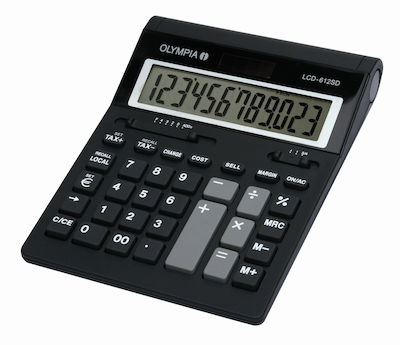 Olympia LCD-612SD Calculator Contabilitate 12 Cifre în Culoarea Negru