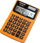 Olympia Αριθμομηχανή LCD-1000P 12 Ψηφίων σε Πορτοκαλί Χρώμα