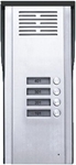 Home Intercom Push Button Panel for 4 Apartments