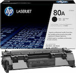 HP 80A Toner Laser Εκτυπωτή Μαύρο 2700 Σελίδων (CF280A)