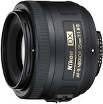 Nikon Crop Camera Lens AF-S DX Nikkor 35mm f/1.8G Steady for Nikon F Mount Black