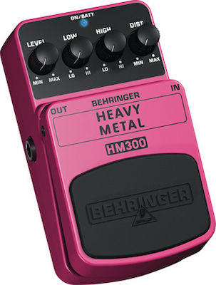 Behringer Πετάλι Distortion Ηλεκτρικής Κιθάρας HM300